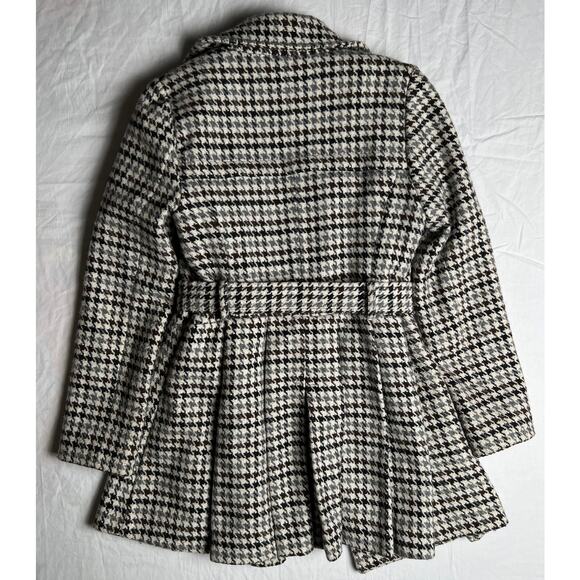 Vintage Epic Threads Houndstooth Trench Coat Women's Size Large - Picture 2 of 8